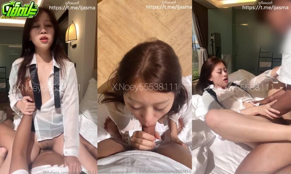 คลิปหลุด Onlyfans Noey55538111 น้องเนยมาเที่ยวทะเลโดนหนุ่มจับอมควย เสร็จแล้วโดนจับกระเด้าหีไม่ยั้งเด็ดๆ